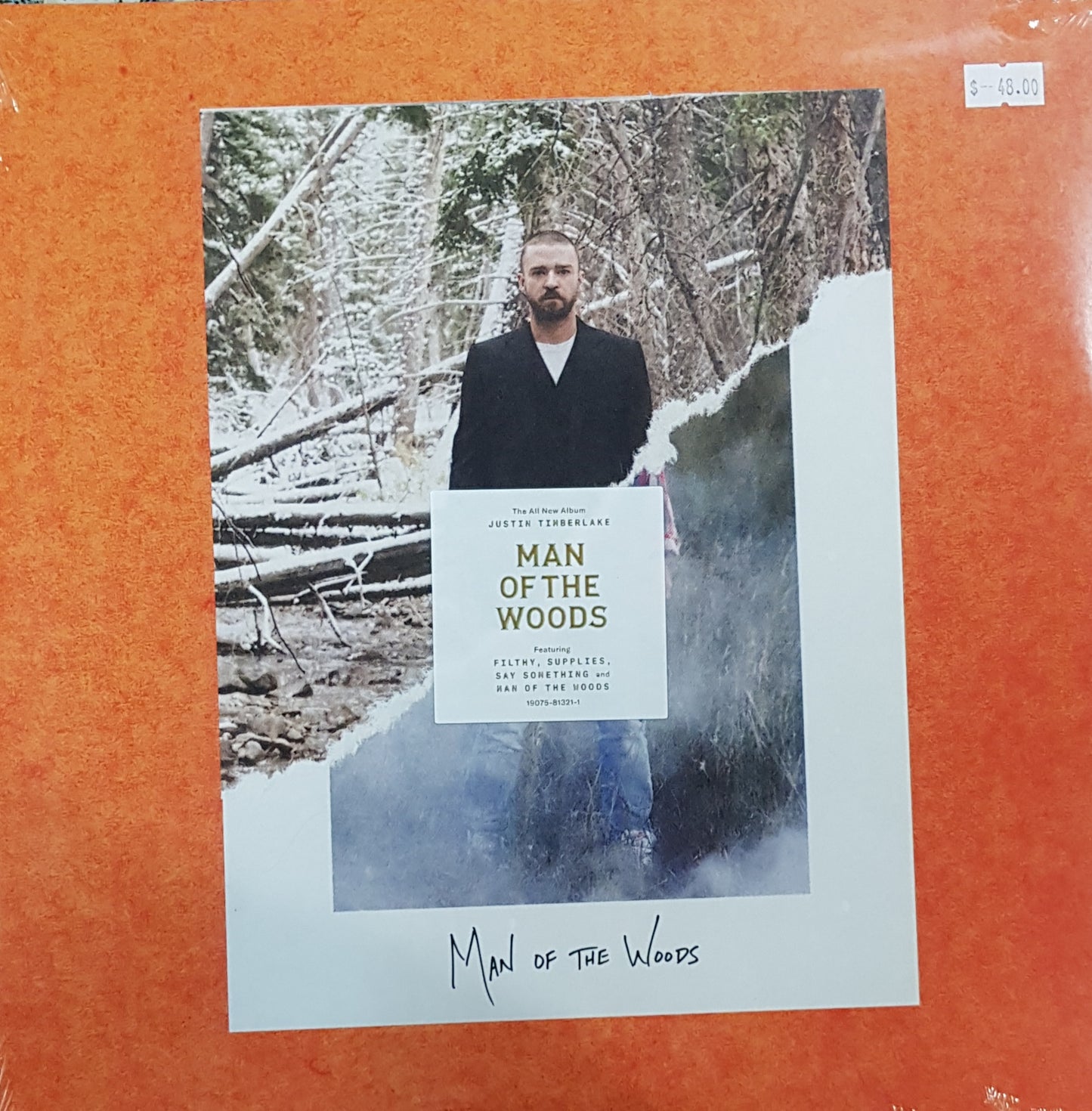 JUSTIN TIMBERLAKE - MAN OF THE WOODS (2LP) VINYL