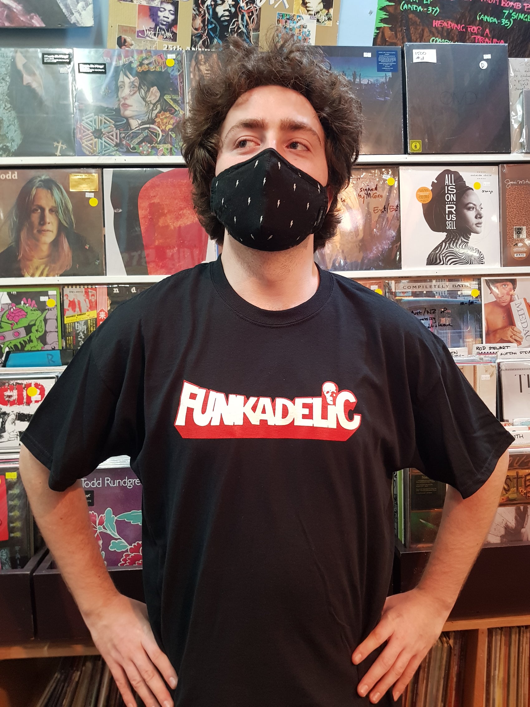 FUNKADELIC RED LOGO T-SHIRT