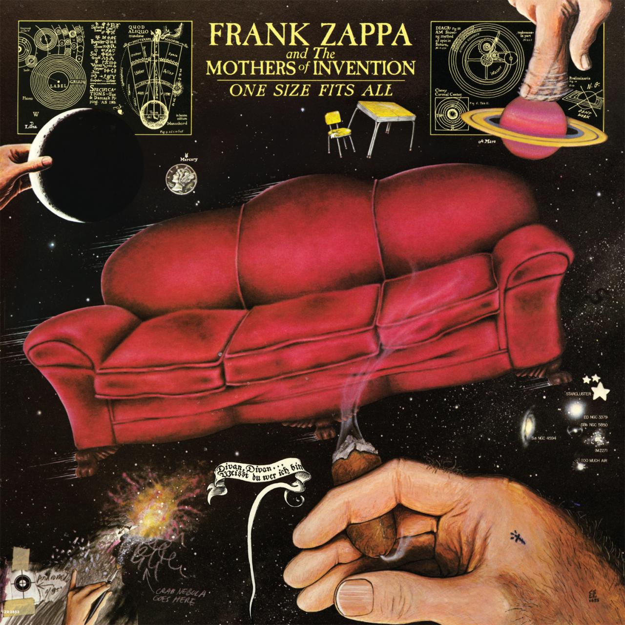 FRANK ZAPPA - ONE SIZE FITS ALL VINYL