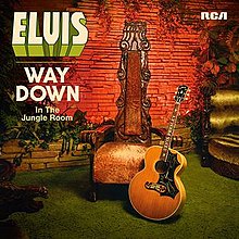 ELVIS PRESLEY - WAY DOWN IN THE JUNGLE ROOM (2LP) (USED VINYL 2016 EURO M-/EX)