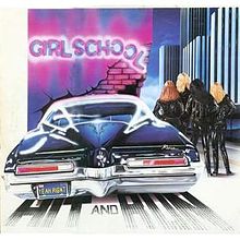 GIRLSCHOOL - HIT AND RUN VINYL