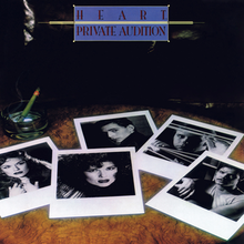 HEART - PRIVATE AUDITION (USED VINYL 1982 US M-/EX+)