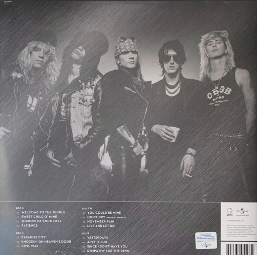GUNS N'ROSES - GREATEST HITS (2xLP) COLOURED VINYL