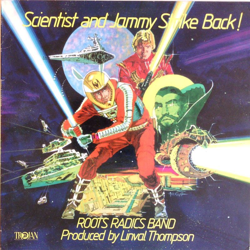 ROOTS RADICS BAND - SCIENTIST AND JAMMY STRIKE BACK VINYL