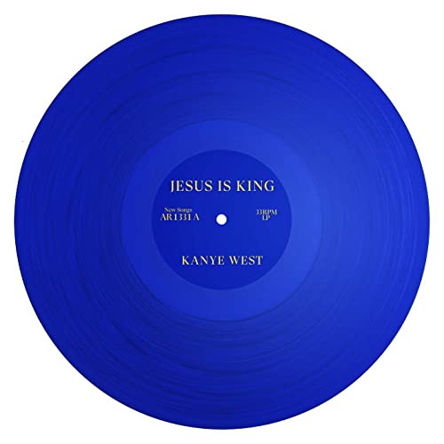 KANYE WEST - JESUS IS KING (BLUE COLOURED) VINYL
