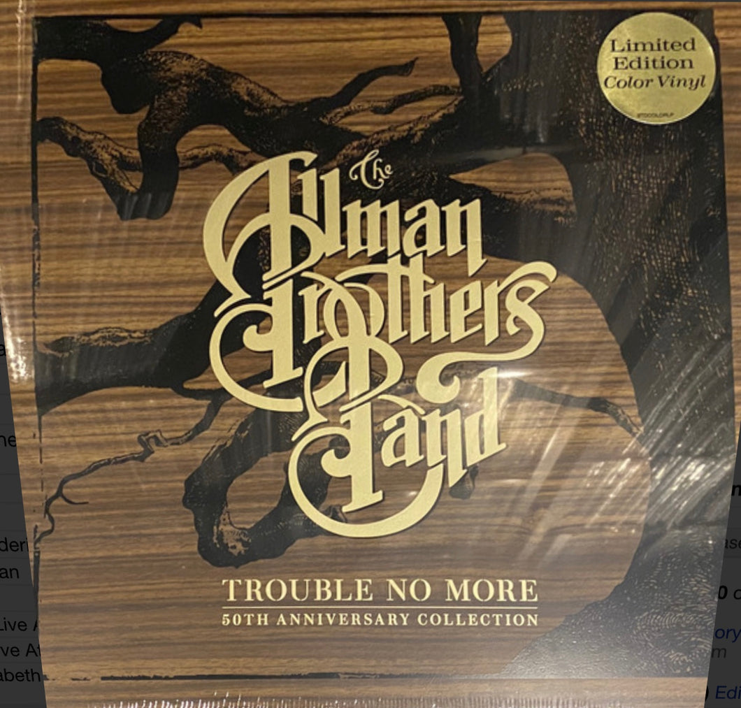 THE ALLMAN BROTHERS BAND - TROUBLE NO MORE (10 x LP) VINYL BOX SET