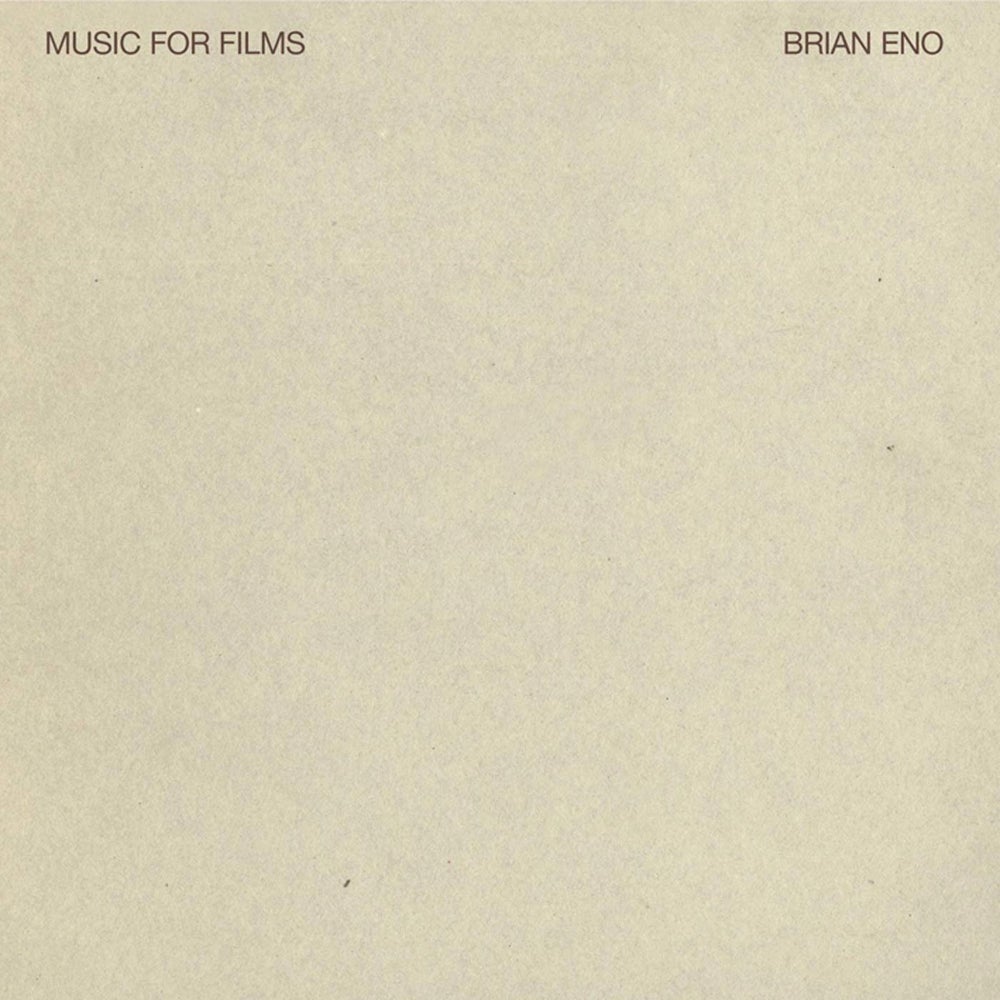 BRIAN ENO - MUSIC FOR FILMS VINYL