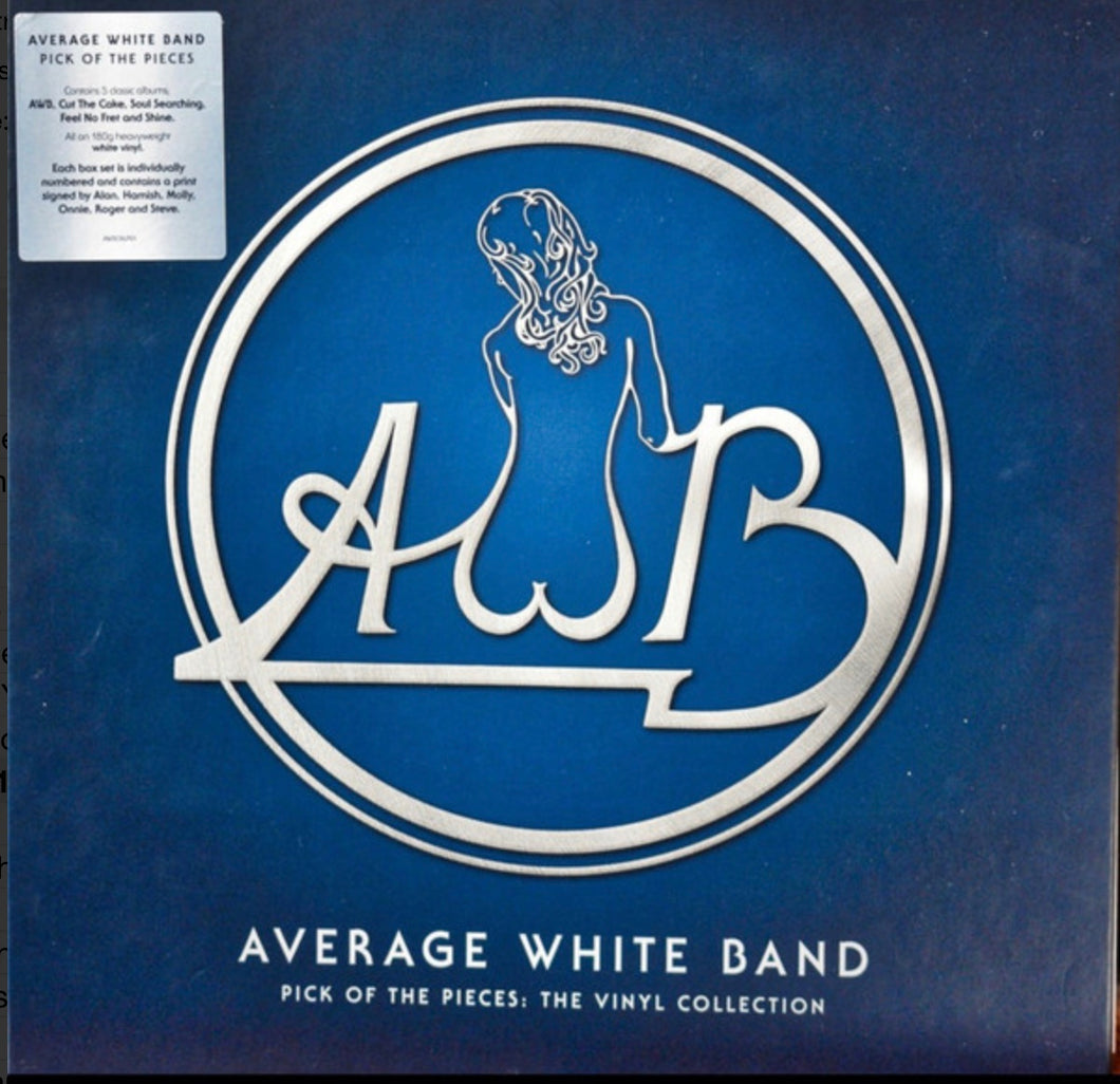 AVERAGE WHITE BAND - PICK OF THE PIECES: THE VINYL COLLECTION (5 x LP) VINYL BOX SET