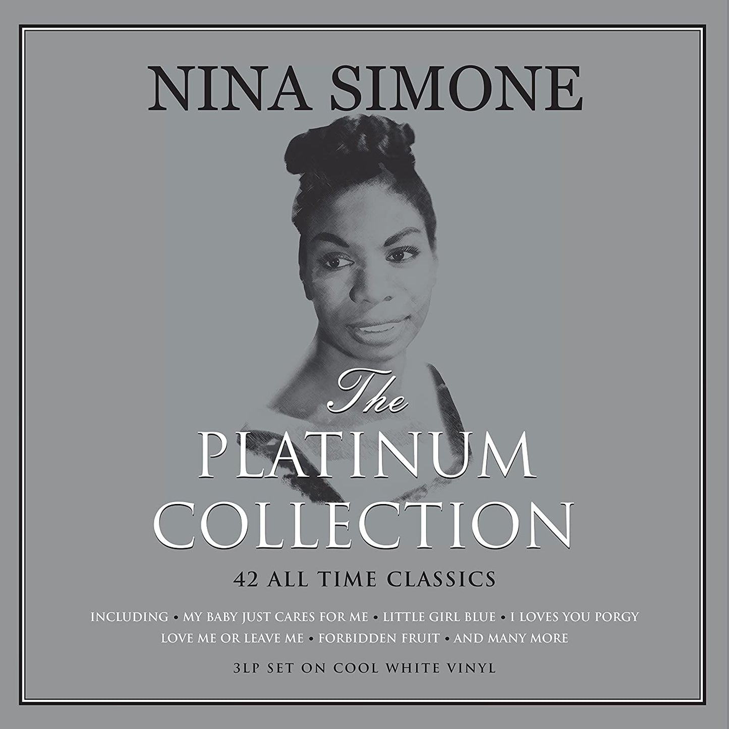 NINA SIMONE - THE PLATINUM COLLECTION (3LP WHITE COLOURED) VINYL