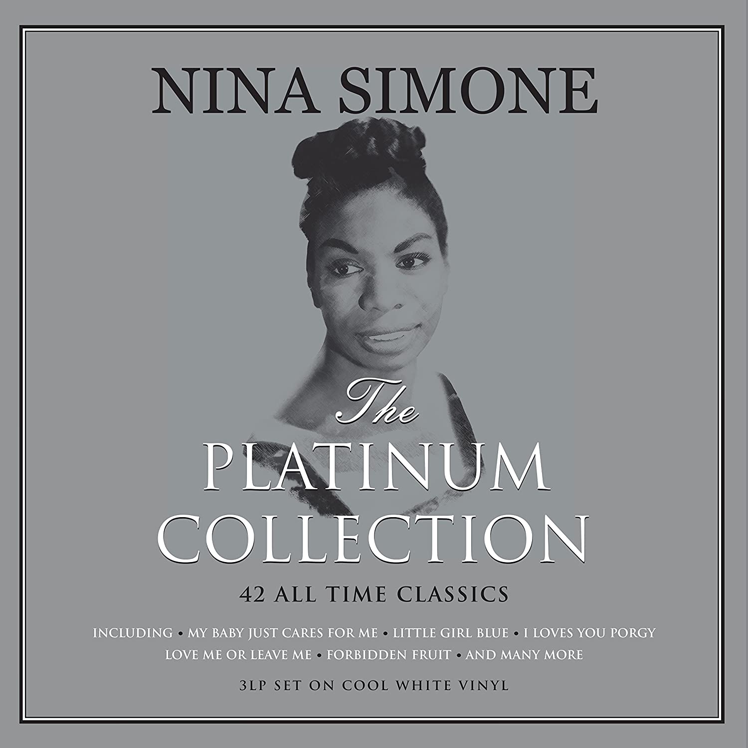 NINA SIMONE - THE PLATINUM COLLECTION (3LP WHITE COLOURED) VINYL