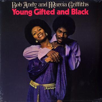 BOB ANDY AND MARCIA GRIFFITHS - YOUNG, GIFTED AND BLACK VINYL