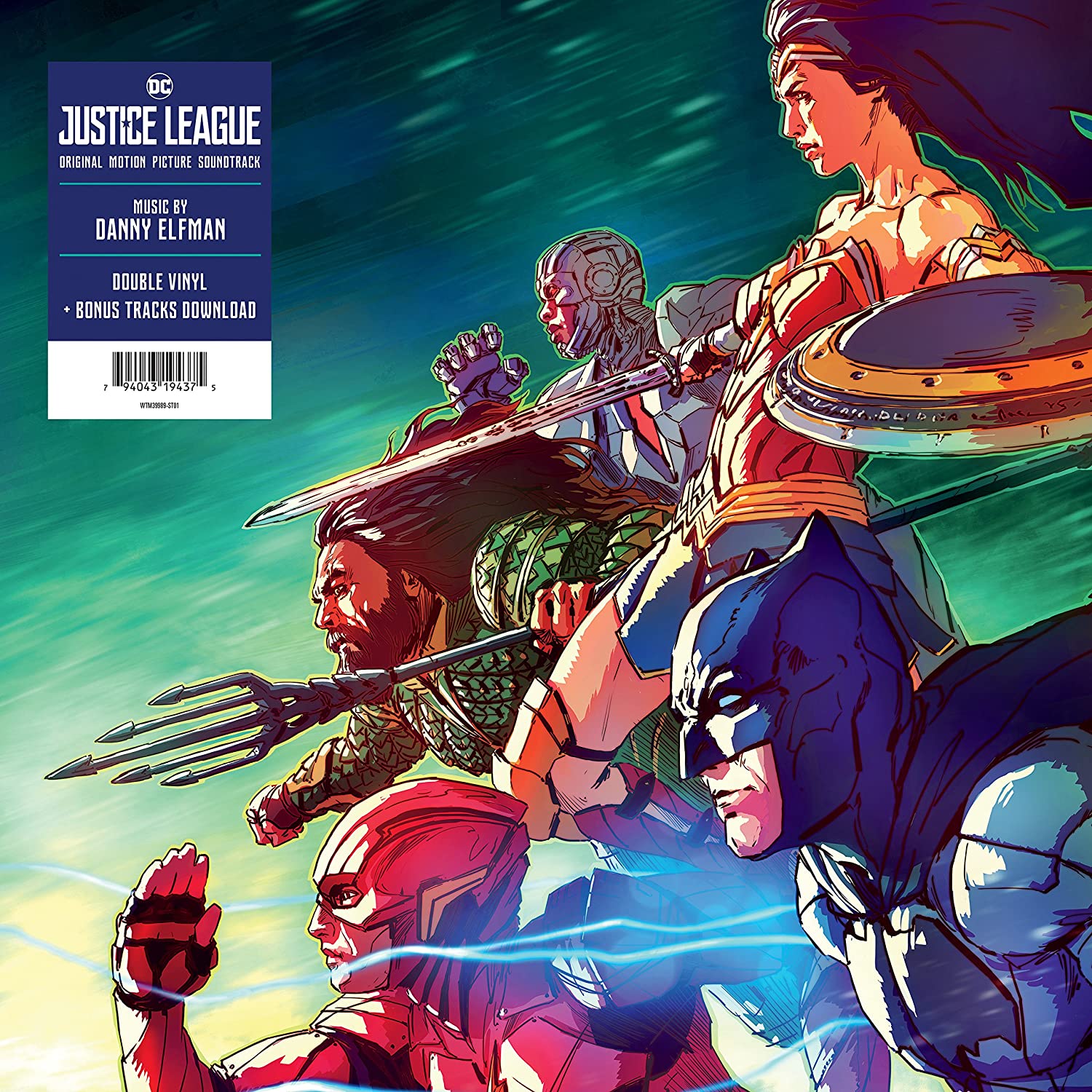 DANNY ELFMAN - JUSTICE LEAGUE SOUNDTRACK VINYL