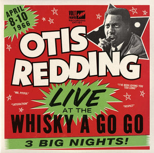 OTIS REDDING - LIVE AT THE WHISKY A GO GO (2LP) VINYL
