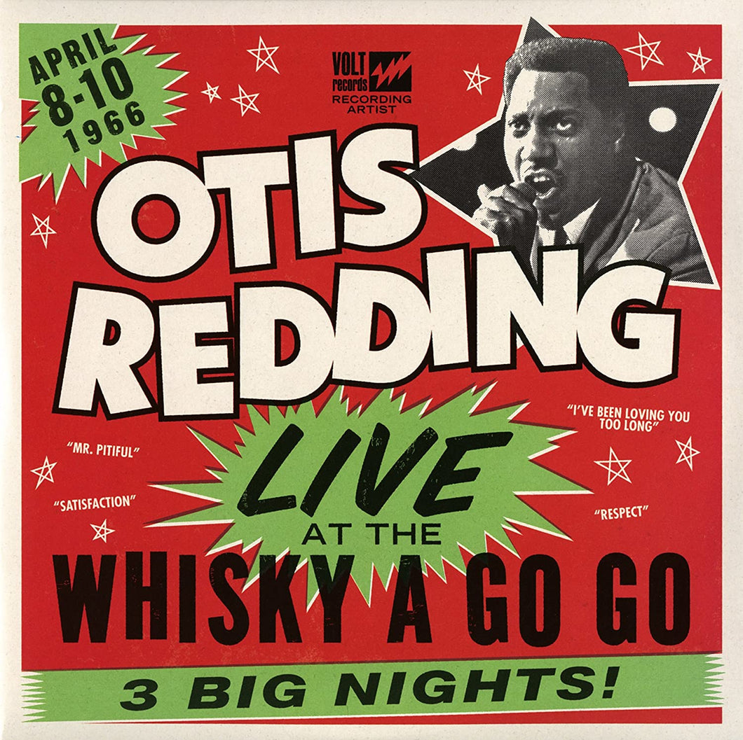 OTIS REDDING - LIVE AT THE WHISKY A GO GO (2LP) VINYL
