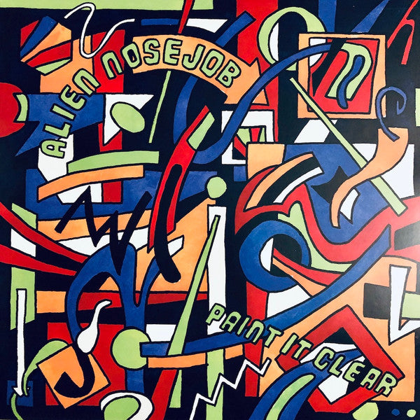 ALIEN NOSEJOB - PAINT IT CLEAR VINYL