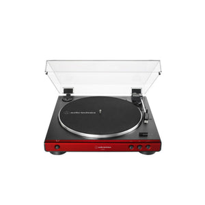 AUDIO-TECHNICA TURNTABLE AT-LP60X-RD RED