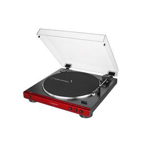 AUDIO-TECHNICA TURNTABLE AT-LP60X-RD RED