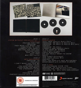 GEORGE MICHAEL - LISTEN WITHOUT PREJUDICE + MTV UNPLUGGED CD / DVD BOX SET