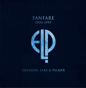 EMERSON, LAKE & PALMER - FANFARE 1970 - 1997 (11 x CD, TRIPLE LP + MORE) BOX SET