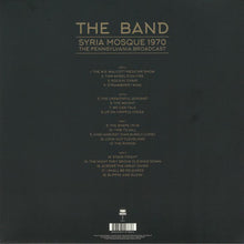 Load image into Gallery viewer, BAND - SYRIA MOSQUE 1970: THE PENNSYLVANIA BROADCAST (2LP) VINYL
