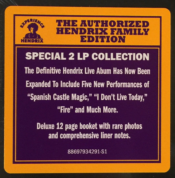 JIMI HENDRIX - HENDRIX IN THE WEST (2LP) VINYL