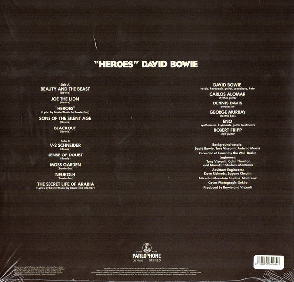DAVID BOWIE - HEROES VINYL