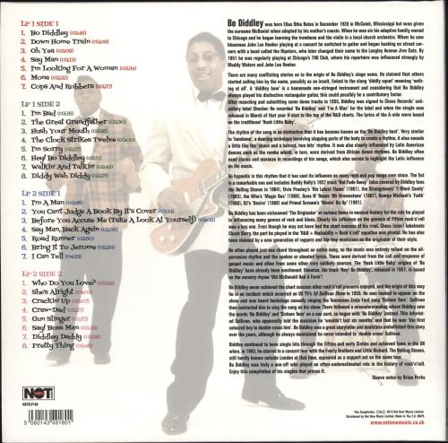 BO DIDDLEY - THE SINGLES COLLECTION (2LP) VINYL