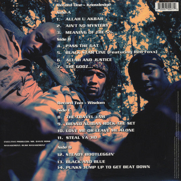 BRAND NUBIAN - IN GOD WE TRUST (2LP) VINYL