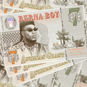 BURNA BOY - AFRICAN GIANT (2LP) VINYL