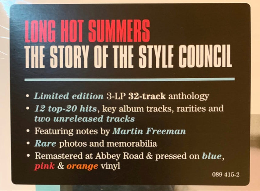 THE STYLE COUNCIL - LONG HOT SUMMERS / THE STORY OF THE STYLE COUNCIL