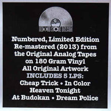 Load image into Gallery viewer, CHEAP TRICK - THE CLASSIC ALBUMS 1977-1979 (5LP) VINYL BOX SET
