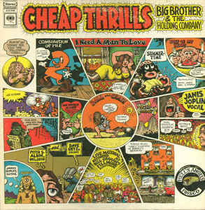JANIS JOPLIN / BIG BROTHER & THE HOLDING COMPANY - CHEAP THRILLS VINYL