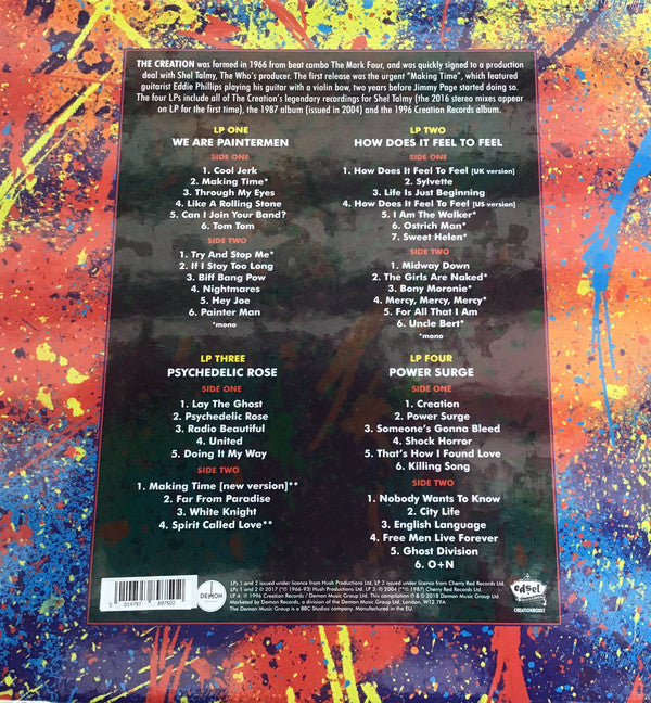 CREATION - CREATION THEORY (COLOURED 4LP) VINYL SET