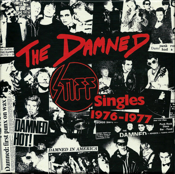 THE DAMNED - STIFF SINGLES 1976-1977 (5 x 7") BOX SET LIMITED ED VINYL