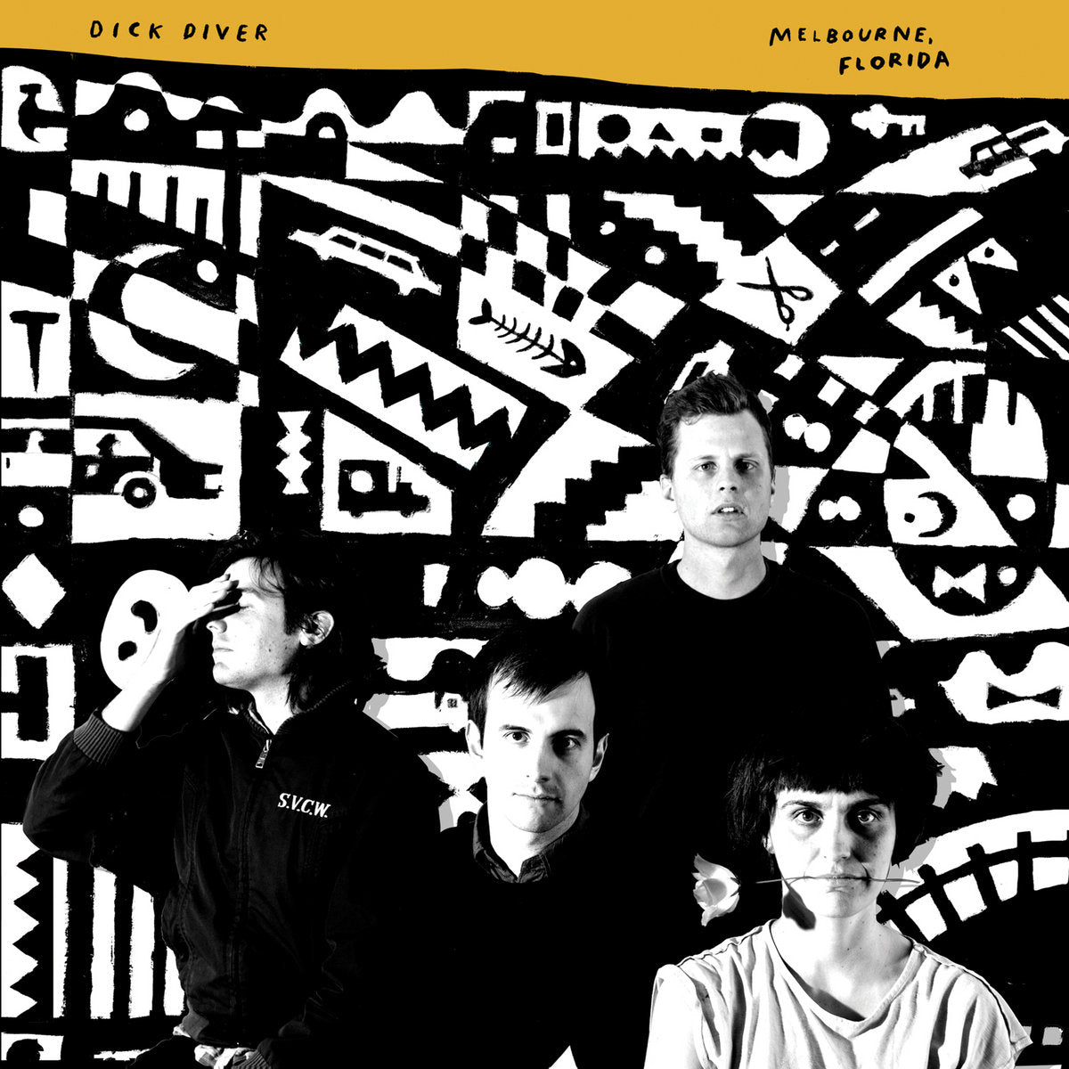 DICK DIVER - MELBOURNE, FLORIDA (YELLOW COLOURED) VINYL