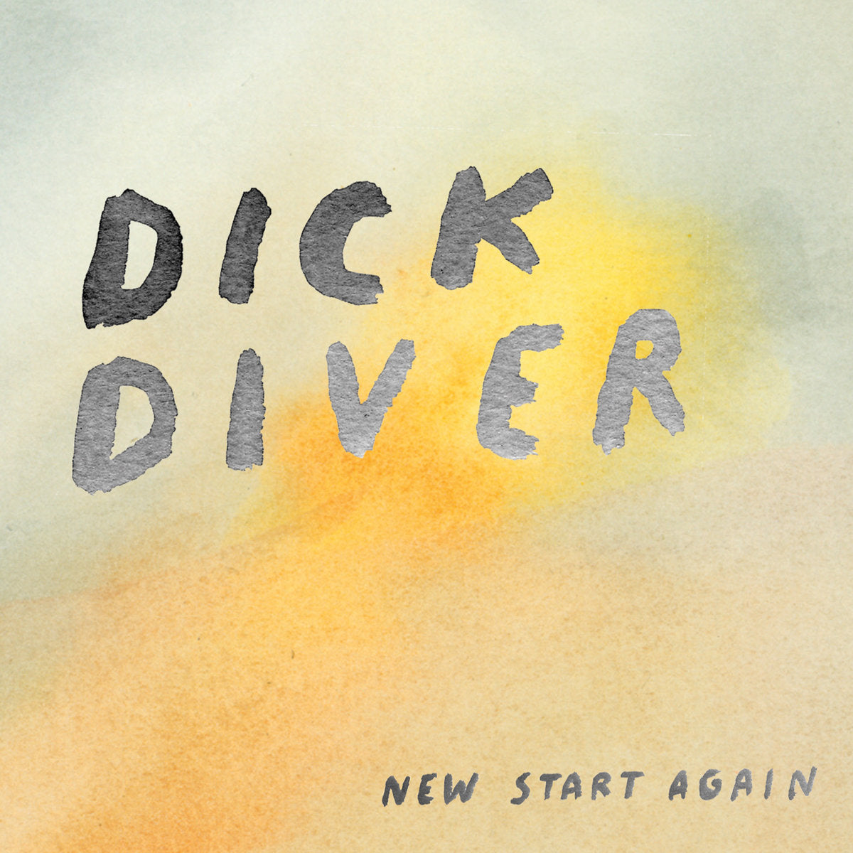 DICK DIVER - NEW START (YELLOW COLOURED) AGAIN VINYL