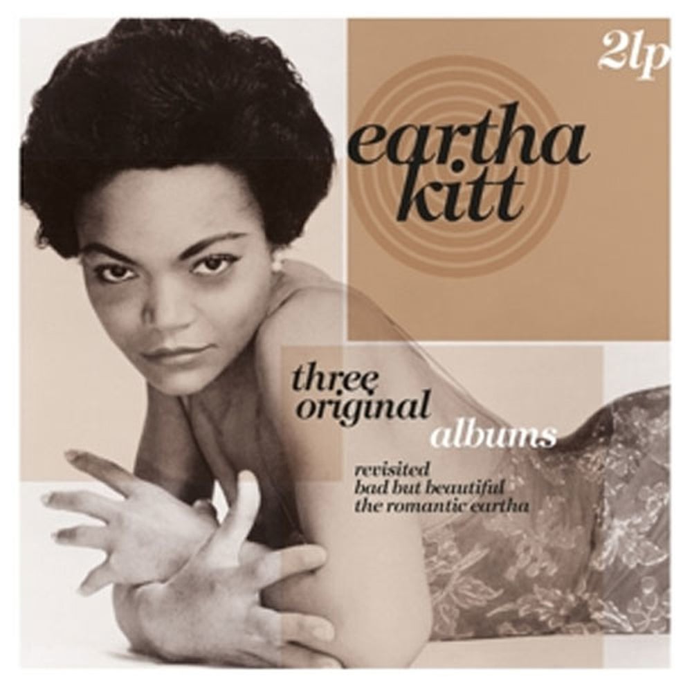 EARTHA KITT - THREE ORIGINAL ALBUMS: REVISITED/ BAD BUT BEAUTIFUL/ THE ROMANTIC EARTHA (2LP) VINYL