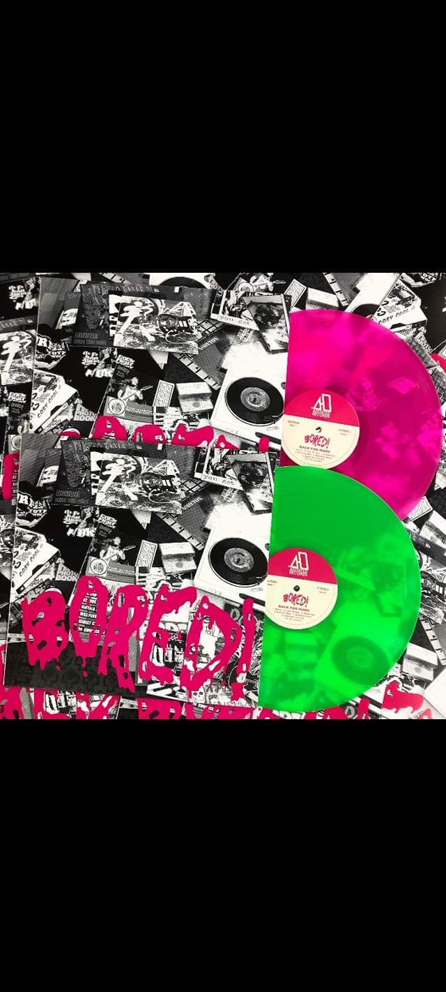 BORED - BACK FOR MORE (PINK COLOURED) VINYL