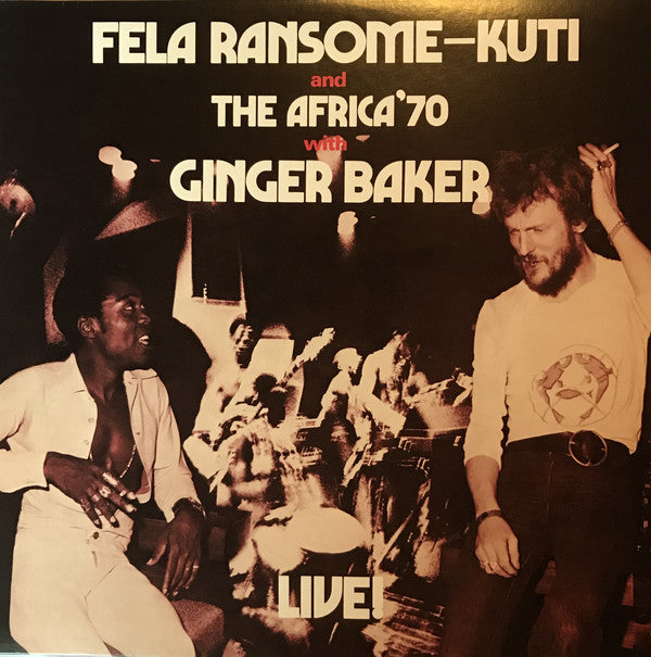 FELA KUTI - LIVE! VINYL