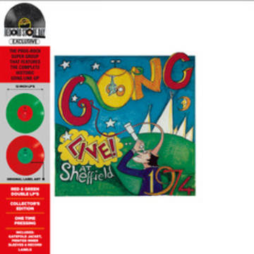 GONG - LIVE AT SHEFFIELD 1974 (RED/GREEN COLOURED 2LP) VINYL RSD 2020