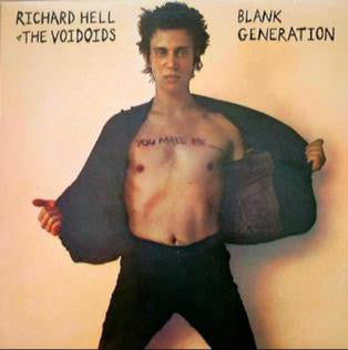 RICHARD HELL - BLANK GENERATION VINYL