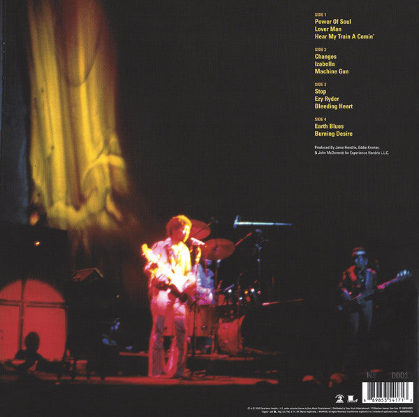 JIMI HENDRIX - MACHINE GUN - THE FILLMORE EAST FIRST SHOW 12/31/1969 (2LP) VINYL