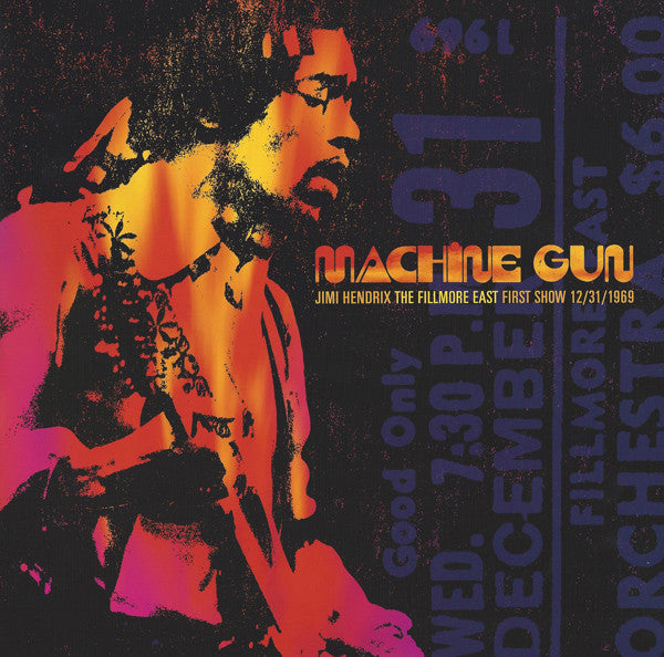JIMI HENDRIX - MACHINE GUN - THE FILLMORE EAST FIRST SHOW 12/31/1969 (2LP) VINYL