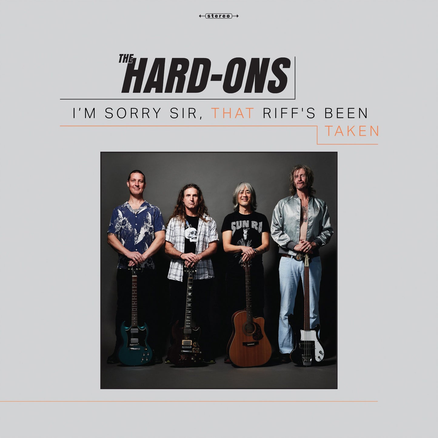 HARD-ON'S - IM SORRY SIR, THAT RIFFS BEEN TAKEN (RED COLOURED) VINYL