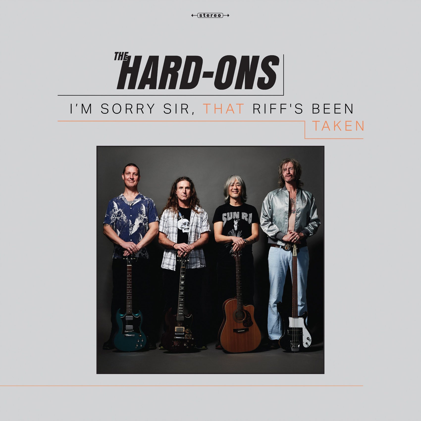 HARD-ON'S - IM SORRY SIR, THAT RIFFS BEEN TAKEN (RED COLOURED) VINYL