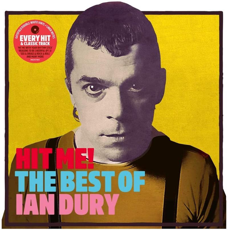 IAN DURY - HIT ME! THE BEST OF (WHITE COLOURED 2LP) VINYL