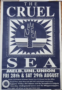 CRUEL SEA - THIS IS NOT THE WAY HOME TOUR (USED 1992) POSTER
