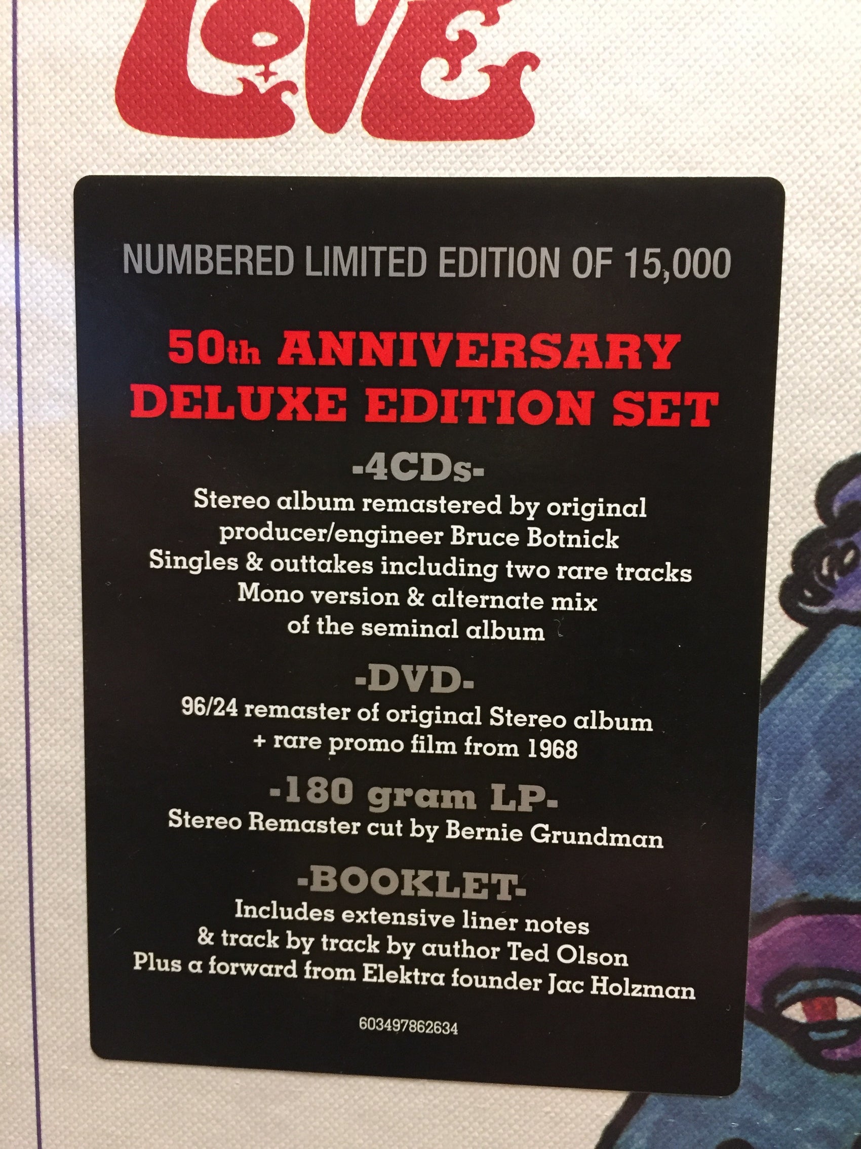 LOVE - FOREVER CHANGES (LP/4CD/DVD) BOX SET