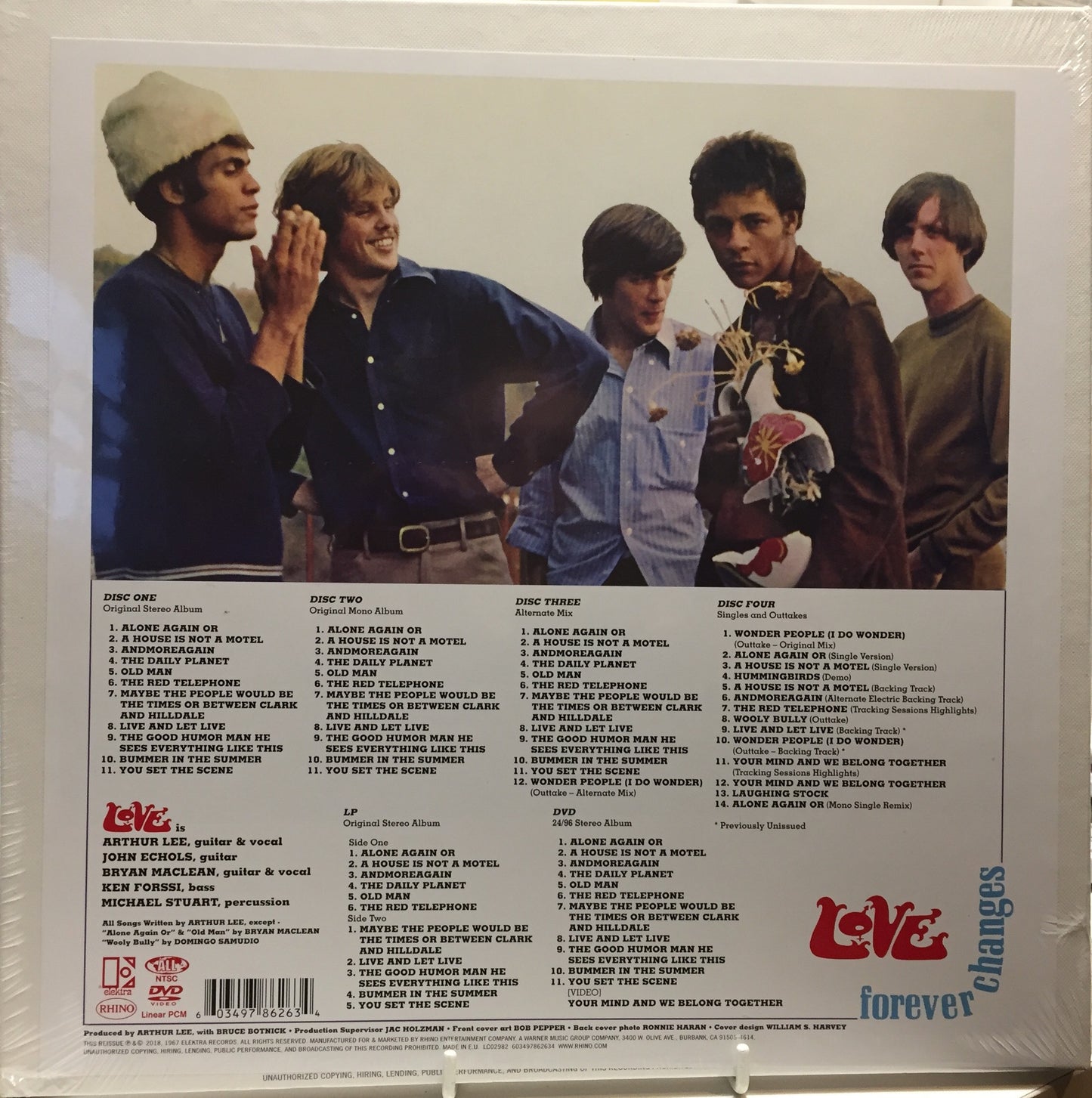 LOVE - FOREVER CHANGES (LP/4CD/DVD) BOX SET