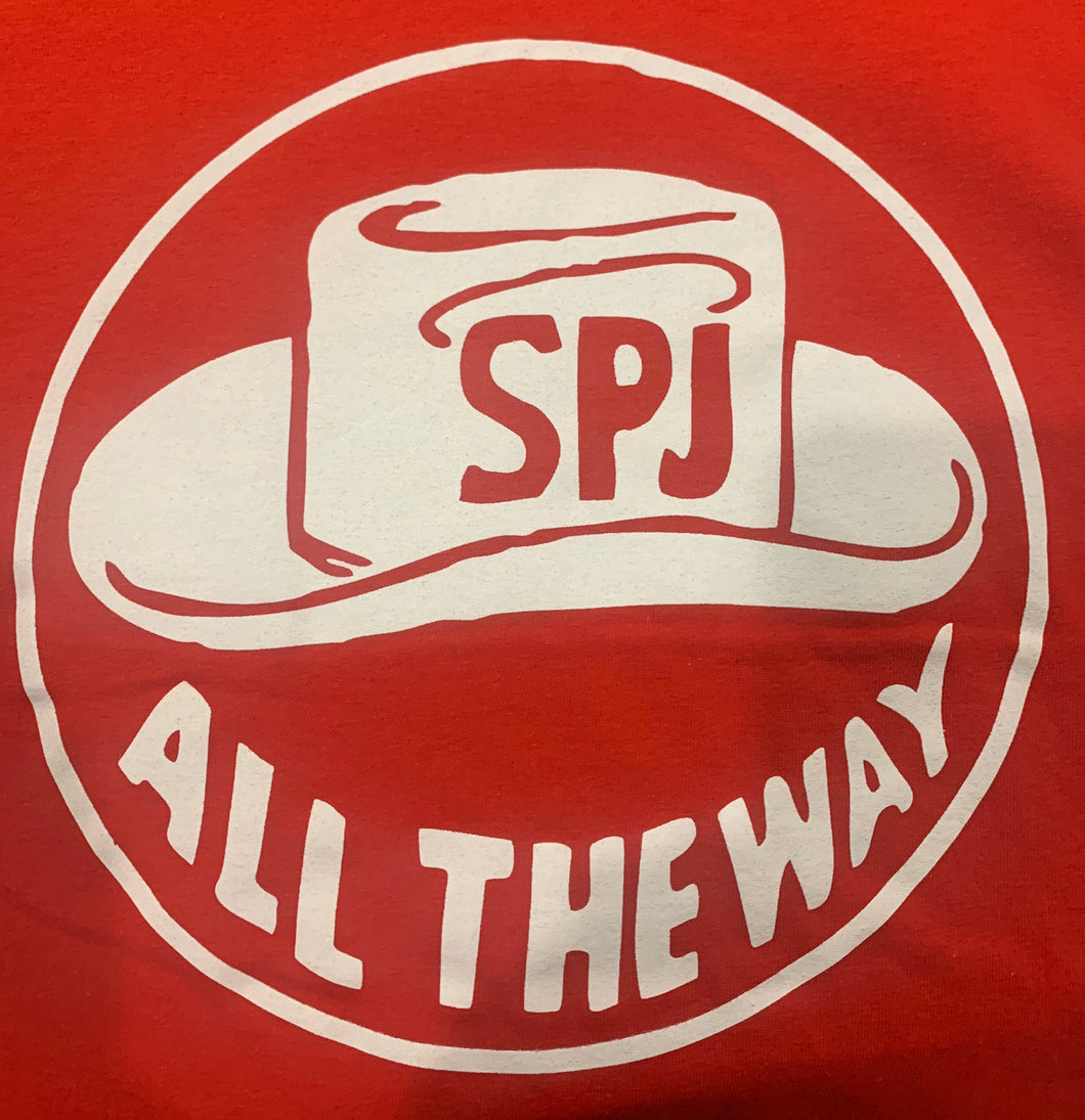 SPENCER P. JONES - ALL THE WAY WITH SPJ TSHIRT RED
